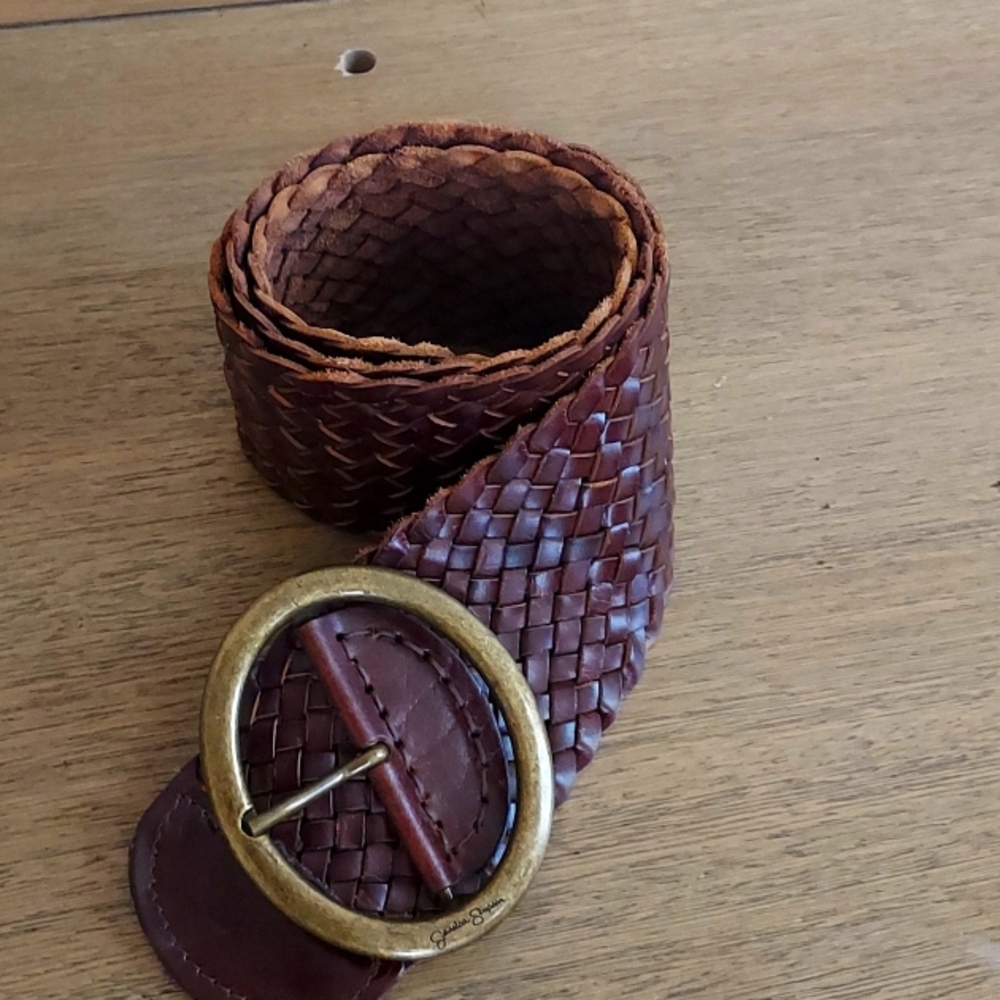 Jessica Simpson Braided Leathers Belt